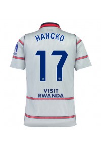 Atletico Madrid David Hancko #17 Fotballdrakt Tredje Klær 2026-27 Korte ermer